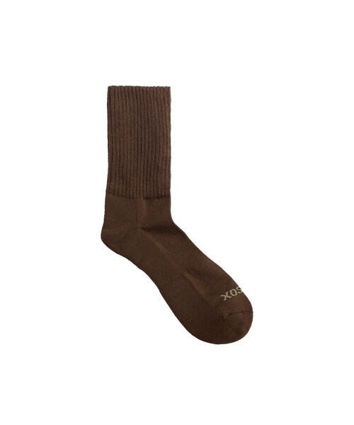 bonjour records（ボンジュールレコーズ）の「VIBSOX/ヴィブソックス RIB SOCKS（ソックス/靴下・レディース・ブラック/グレー/ホワイト/ダークブラウン/ブルー系・L/S）」の8枚目の写真