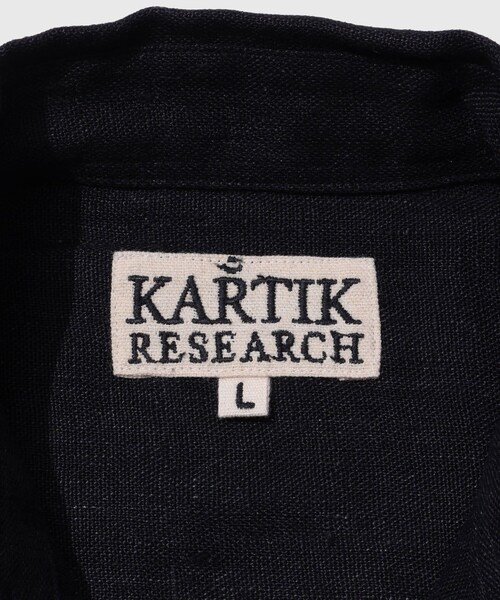ADAM ET ROPE'(アダムエロペ)の「【Kartik Research/カルティック リサーチ】Repair Stitch Jacket(その他アウター・メンズ・ブラック・L/M)」の12枚目の写真