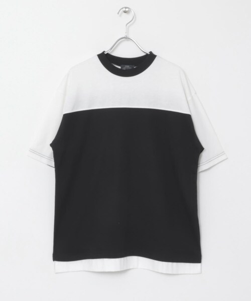 ITEMS URBANRESEARCH（アイテムズ アーバンリサーチ）の「フハクキリカエ TCクルーネックTシャツ（Tシャツ/カットソー・メンズ・BLU/BLK/GRN・M/L）」の16枚目の写真