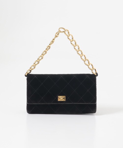 URBAN RESEARCH(アーバンリサーチ)の「VINTAGE シャネル00Sベロアマトラッセショルダー(ショルダーバッグ・レディース・-・-)」の3枚目の写真