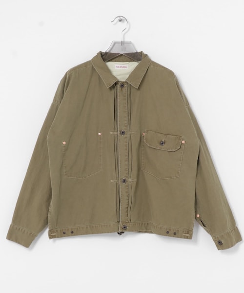 URBAN RESEARCH（アーバンリサーチ）の「NICENESS　H.THORNHILL / H.ソーンヒル（ブルゾン・メンズ・KHAKI・M/L）」の2枚目の写真