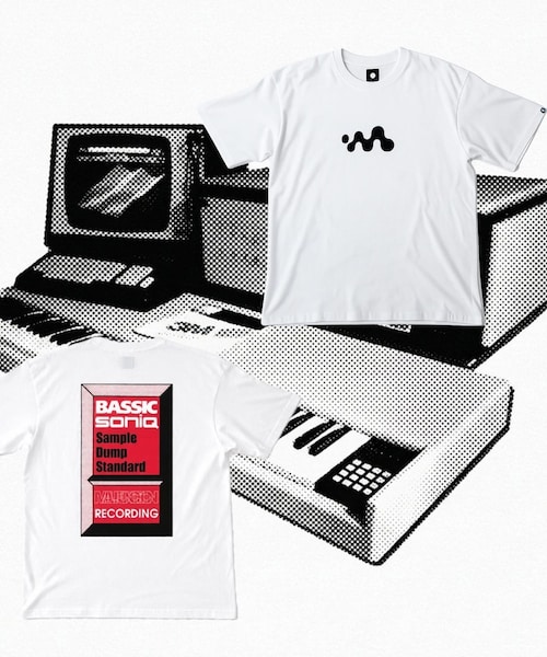 bonjour records(ボンジュールレコーズ)の「MALFUNCTION/マルファンクション SONIQ TEE(Tシャツ/カットソー・レディース・ブラック/ホワイト・L/M/XL)」の1枚目の写真