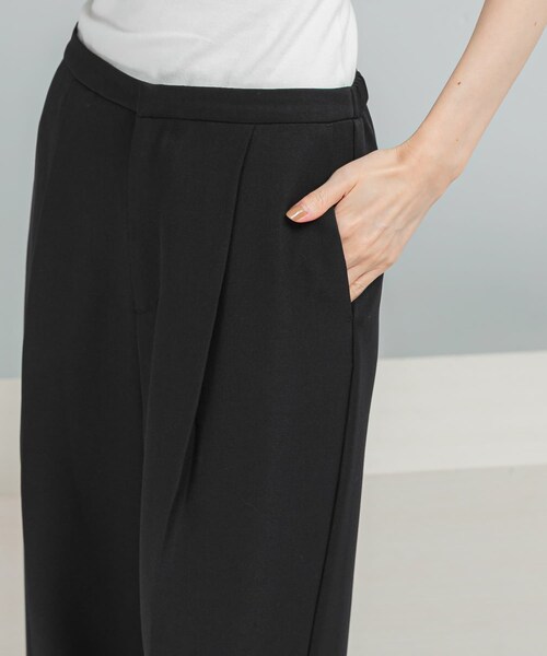 URBAN RESEARCH ROSSO（アーバンリサーチロッソ）の「イージーケアタックイージーパンツ（その他パンツ・レディース・OFF/BABY PINK/BLACK・36/38）」の19枚目の写真