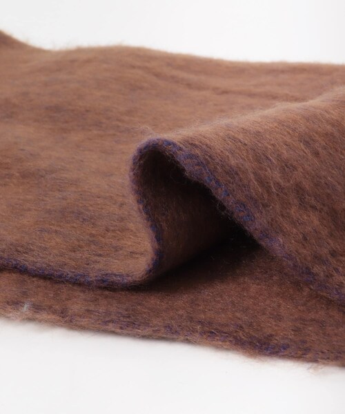 ITEMS URBANRESEARCH（アイテムズ アーバンリサーチ）の「ソフトブークレストール（マフラー・レディース・GRY/BRN/MNT・-）」の20枚目の写真