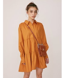 EVRIS | ティアードミニシャツワンピース(シャツワンピース)