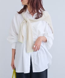 VIS | 【WEB限定】ウエストタックシャツ(シャツ/ブラウス)