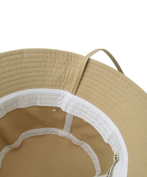 ADAM ET ROPE'(アダムエロペ)の「【Rest&Recreation(レストアンドレクリエーション)】RR COTTON BUCKET HAT(ハット・レディース・ブラック/ベージュ/ブルー・F)」の17枚目の写真