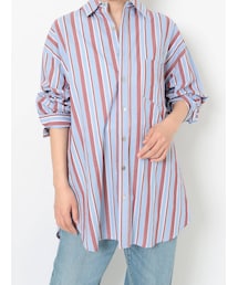 Ungrid | マルチストライプビッグシャツ(シャツ/ブラウス)