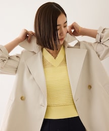 ROPE' | 【撥水加工】ライトミドル丈トレンチコート(トレンチコート)