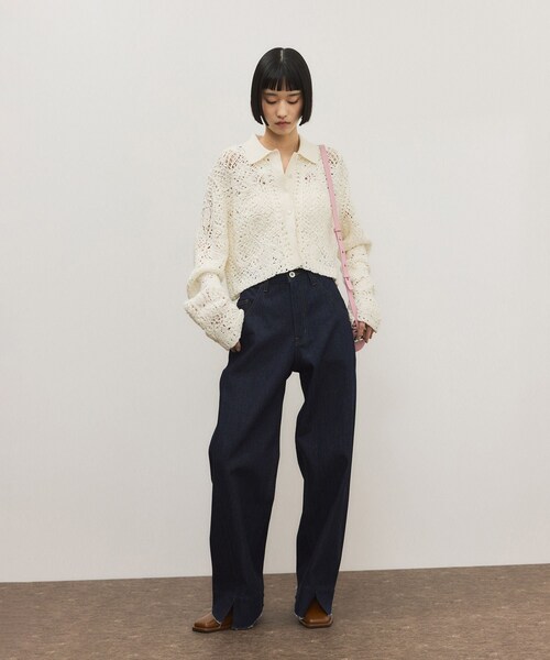 ADAM ET ROPE'（アダムエロペ）の「スクエアミュール（サンダル・レディース・ブラック/ブラウン・23.0/23.5/24.0/24.5）」の13枚目の写真