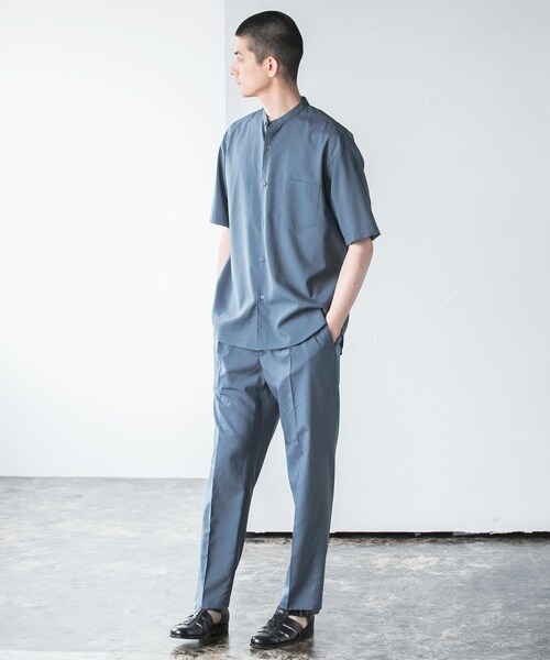 URBAN RESEARCH(アーバンリサーチ)の「TRON WOOL イージートラウザー(その他パンツ・メンズ・BLUE/NAVY/KHAKI・S/M/L)」の13枚目の写真
