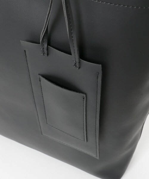 ITEMS URBANRESEARCH(アイテムズ アーバンリサーチ)の「フェイクレザー トートバッグ(トートバッグ・メンズ・GRN/BLK/BRN・-)」の8枚目の写真