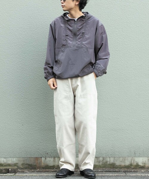 URBAN RESEARCH DOORS(アーバンリサーチドアーズ)の「FORK&SPOON シアーアノラックパーカー(パーカー・メンズ・BLACK/CHARCOAL・4/5)」の12枚目の写真