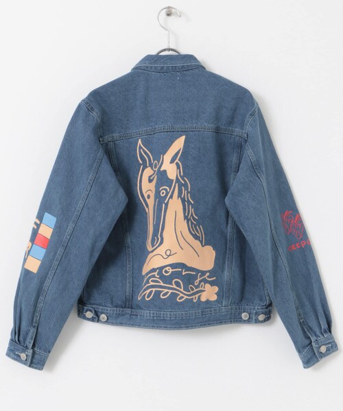 URBAN RESEARCH DOORS(アーバンリサーチドアーズ)の「Common Noun norahi デニムジャケット(デニムジャケット・レディース・Indigo/Light blue・M)」の8枚目の写真