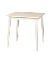nissen | ホワイトウォッシュのアンティーク風ダイニングテーブル(家具)