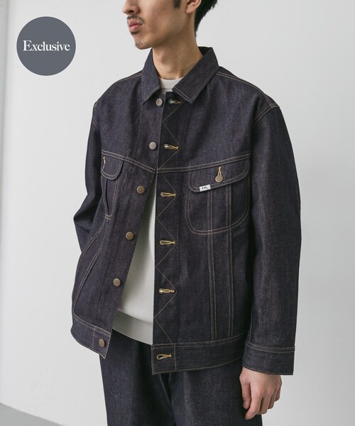 URBAN RESEARCH DOORS（アーバンリサーチドアーズ）の「『別注』Lee101×DOORS  JACKET（デニムジャケット・メンズ・RIGID/ONE WASH/USED・M/L/XL）」の4枚目の写真