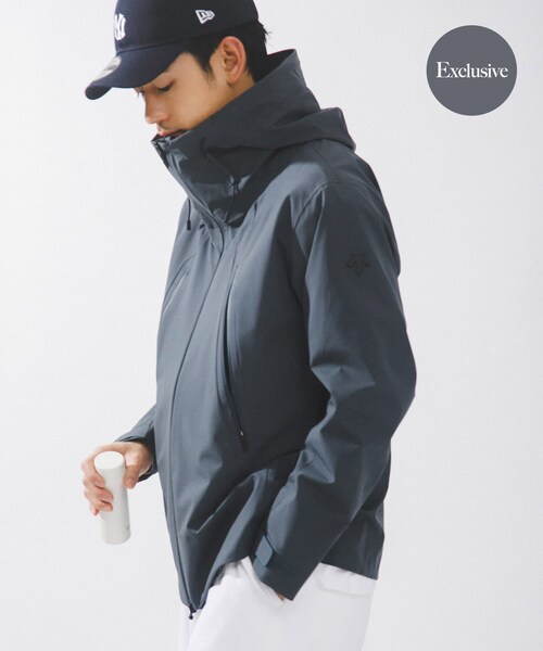 URBAN RESEARCH(アーバンリサーチ)の「『別注』DESCENTE ALLTERRAIN×URBAN RESEARCH CREAS(マウンテンパーカー・メンズ・GRAPHITE・M/L/O)」の2枚目の写真