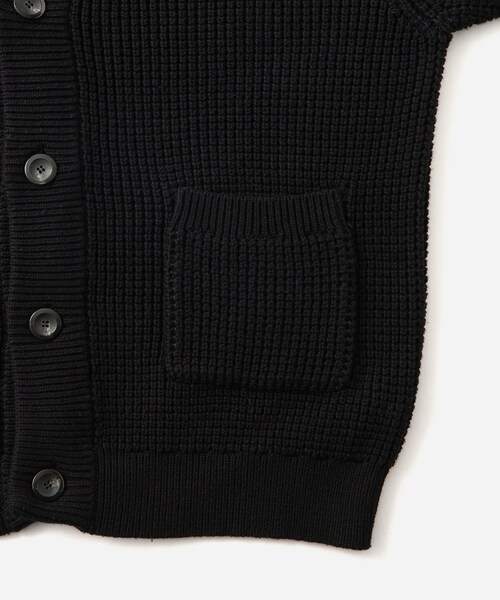 Saturdays NYC(サタデーズ ニューヨークシティ )の「Michael Plaited Waffle Cardigan(カーディガン/ボレロ・レディース・ブラック/グリーン・L/M/S/XL)」の21枚目の写真