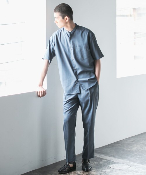 URBAN RESEARCH(アーバンリサーチ)の「TRON WOOL イージートラウザー(その他パンツ・メンズ・BLUE/NAVY/KHAKI・S/M/L)」の14枚目の写真
