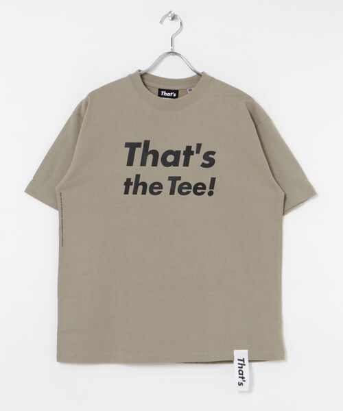 THE GOODLAND MARKET（ザグッドランドマーケット）の「『一部別注カラー』That’s　The Tee Thats（Tシャツ/カットソー・メンズ・white/black/別注beige・M/L/XL）」の22枚目の写真