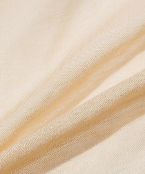 RODE SKO（ロデスコ）の「ASAUCE MELER　リネンモダールシルクメランジュソリッド ストール（ストール/ショール・レディース・Silver/BkCcl/Semolina・One）」の14枚目の写真