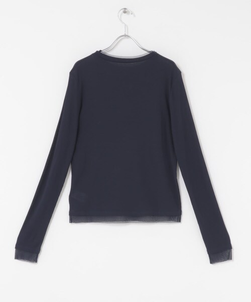 URBAN RESEARCH ROSSO（アーバンリサーチロッソ）の「シアードッキングカットソー（Tシャツ/カットソー・レディース・OFF/MOON STONE/NAVY・FREE）」の21枚目の写真