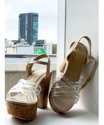 dazzlin | コルクヒールサンダル(サンダル)