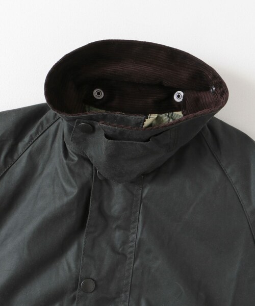 URBAN RESEARCH DOORS(アーバンリサーチドアーズ)の「BEDALE WAX JACKET(テーラードジャケット・メンズ・SAGE/BLACK・36/38/40)」の13枚目の写真