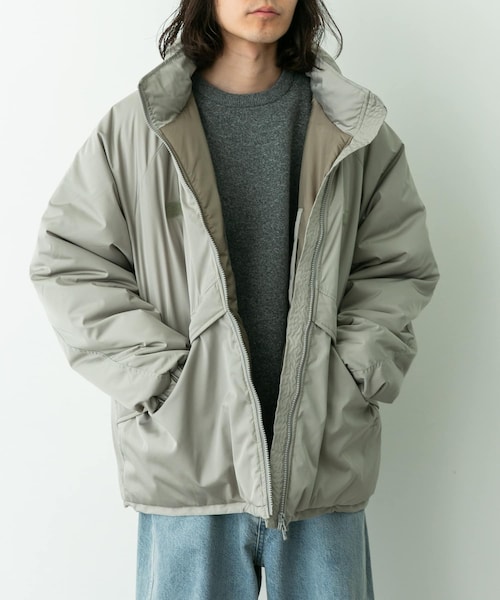 URBAN RESEARCH Sonny Label（アーバンリサーチサニーレーベル）の「ARMY TWILL　Pe Weather Padding Jacket（その他アウター・メンズ・GRAY/BLACK・M/L）」の3枚目の写真