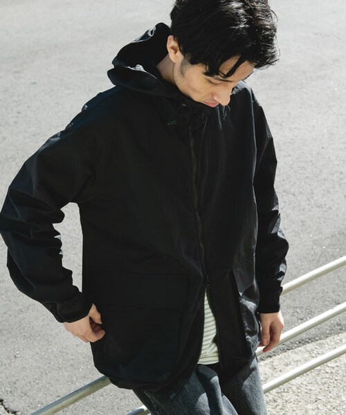 URBAN RESEARCH DOORS(アーバンリサーチドアーズ)の「『別注』Snow Peak Apparel×DOORS NYLON WASHER PARKA(マウンテンパーカー・メンズ・GREIGE/CHARCOAL/BLACK・M/L/XL)」の14枚目の写真