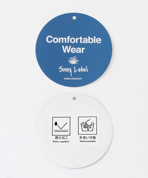 URBAN RESEARCH Sonny Label（アーバンリサーチサニーレーベル）の「撥水ショートトレンチコート（ステンカラーコート・レディース・ベージュ/L.グレー/チャコール・36/38）」の16枚目の写真