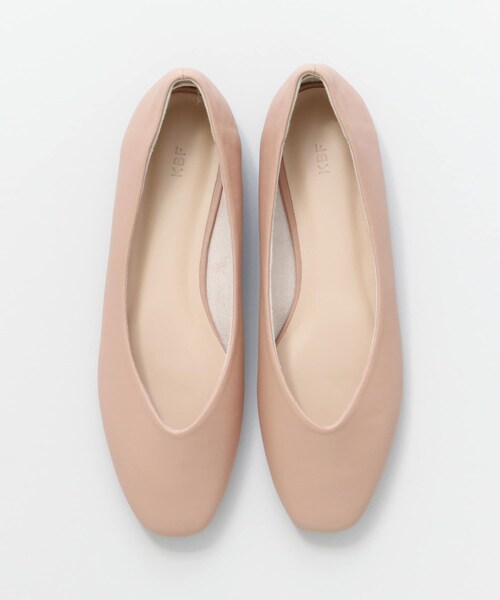 KBF（ケイビーエフ）の「スクエアバレエシューズ（バレエシューズ・レディース・CAMEL/WHITE/SILVER・36/37/38）」の10枚目の写真