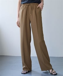 nissen | 【しわシャキ】イージーセミフレアパンツ（防しわ・形態安定・接触冷感・UVカット）＜大きいサイズ有＞(パンツ)