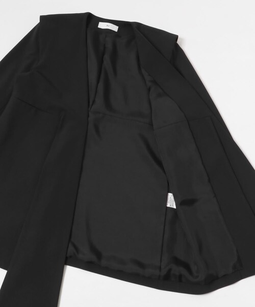 URBAN RESEARCH（アーバンリサーチ）の「Po/　Wool jacket（ノーカラージャケット・レディース・BLACK・2）」の6枚目の写真