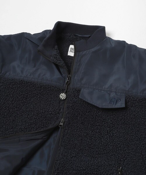 URBAN RESEARCH(アーバンリサーチ)の「BAUM UND PFERDGARTEN FLEECE ZIP UP(ブルゾン・レディース・B BLUE・36)」の4枚目の写真