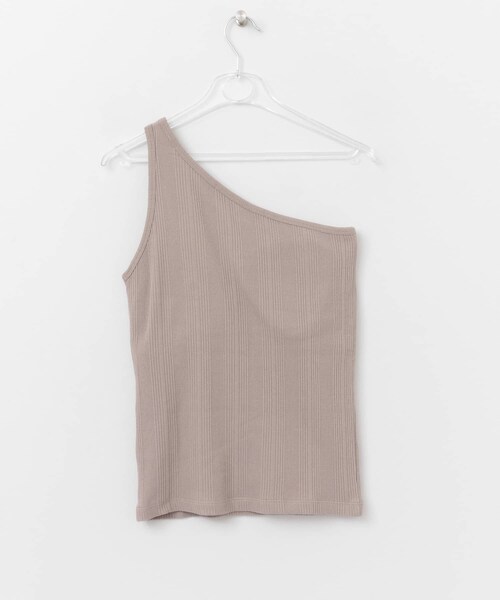 LAATO（ラート）の「CUP IN ONE SHOULDER TANK（その他アンダーウェア/インナー・レディース・シャドウ/クリーム/インク/サブレ/チョコレート・FREE）」の19枚目の写真