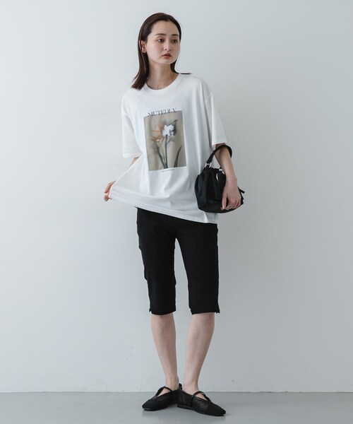 SENSE OF PLACE by URBAN RESEARCH(センスオブプレイスバイアーバンリサーチ)の「シアードットフラットパンプス(パンプス・レディース・IVORY/BLACK・S/M/L)」の19枚目の写真
