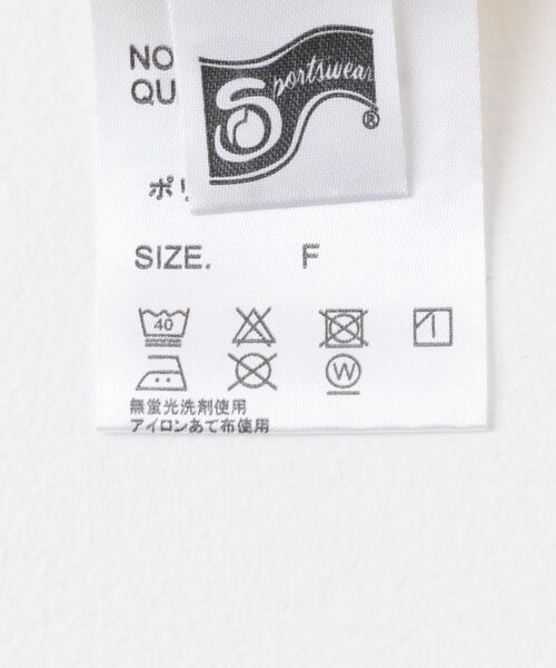 URBAN RESEARCH DOORS（アーバンリサーチドアーズ）の「『別注』Sports Wear×DOORS　ワッフルタンクトップ（タンクトップ・レディース・ivoflower/grayflower/gray/ivory・one）」の21枚目の写真