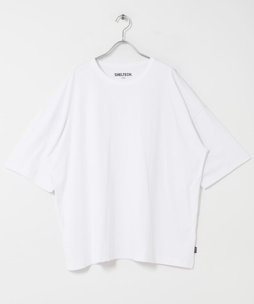 URBAN RESEARCH Sonny Label（アーバンリサーチサニーレーベル）の「SHELTECH　WIDE T-SHIRTS（Tシャツ/カットソー・メンズ・BLACK/WHITE/GRAY・M/L/XL）」の8枚目の写真