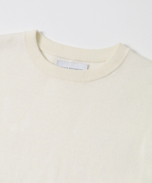 URBAN RESEARCH(アーバンリサーチ)の「new basic FLUID BABY KNIT(ニット/セーター・レディース・WHITE/BLACK・Free)」の5枚目の写真