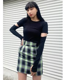 EMODA | アームスリットカットトップ(Tシャツ/カットソー)