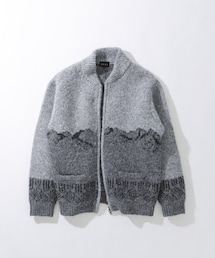 EKAL | TATESHINAカウチンニット(カーディガン/ボレロ)