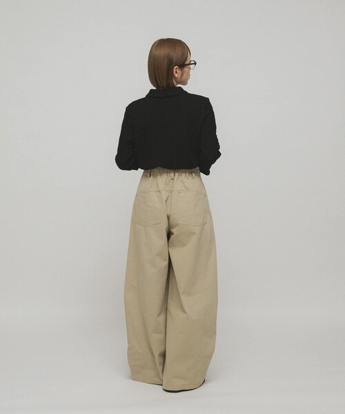 KBF（ケイビーエフ）の「ポコポコジャガードシャツ（シャツ/ブラウス・レディース・IVORY/PINK/BLACK・One）」の16枚目の写真