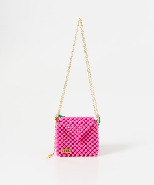 URBAN RESEARCH DOORS（アーバンリサーチドアーズ）の「TOOS　3WAY CHAIN BAG MINI（ショルダーバッグ・レディース・PINK・One）」の4枚目の写真