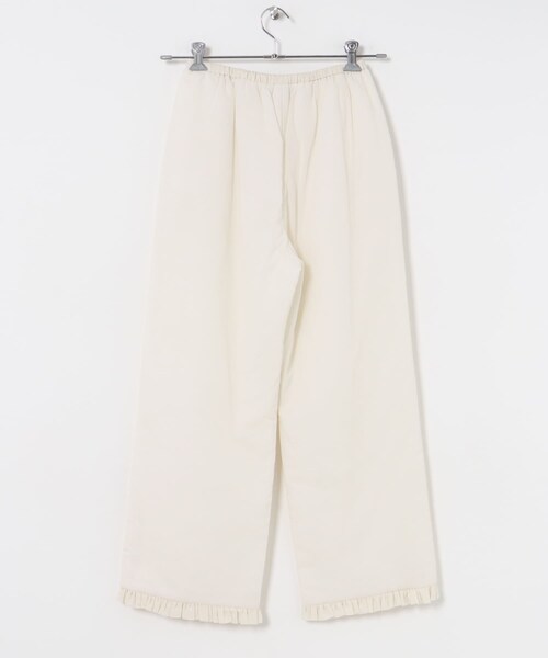 URBAN RESEARCH（アーバンリサーチ）の「AMOMENTO　SHEER PADDED PANTS（その他パンツ・レディース・BLACK/IVORY・0）」の10枚目の写真