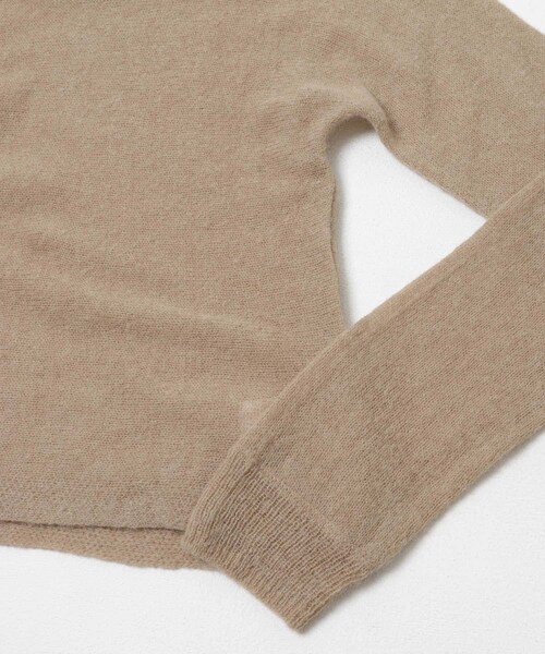 URBAN RESEARCH(アーバンリサーチ)の「Studio Doe Alpaca Wide Neck Sweater(ニット/セーター・レディース・BEIGE・M)」の5枚目の写真