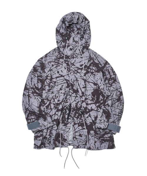 EKAL（エカル）の「mountain research　Splatrail Parka（マウンテンパーカー・メンズ・Gray CCL・S/M/L/XL）」の5枚目の写真