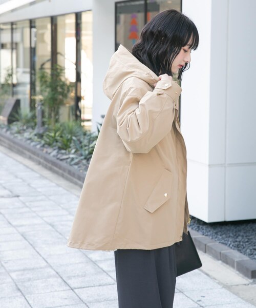 ITEMS URBANRESEARCH（アイテムズ アーバンリサーチ）の「キルトライナー付きマウンテンパーカー（その他アウター・レディース・KHK/BLK/BEG・FREE）」の19枚目の写真