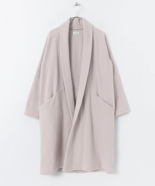 かぐれ（カグレ）の「MITTAN　半纏ロングコート（チェスターコート・レディース・薄々灰・1/2）」の15枚目の写真