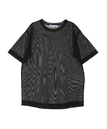UN3D. | LOOSE MESH T-SH(Tシャツ/カットソー)